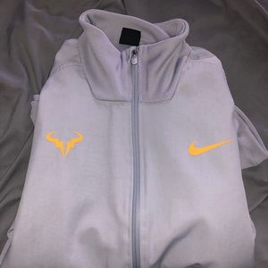 Silver Nike Jacket Excellent Condition L
